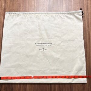 Kate Spade Dust Bag in Cream